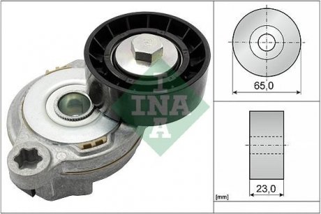 Натяжник ременя генератора Volvo S60/S80/XC60 07- INA 534 0605 10 (фото 1)