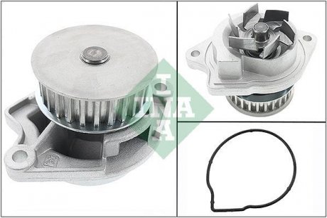 Помпа води Seat Corodba/Ibiza/VW Caddy/Polo 1.0i/1.4 96-02 (27z) INA 538 0033 10 (фото 1)