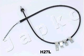 Трос стояночного тормоза Hyundai Getz 1.4 (05-10),Hyundai Getz 1.5 (05-09) JAPKO 131H27L (фото 1)