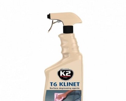 Засіб для обезжирення/очистки фарби перед нанесенням воску/герметика T6 Klinet K2 L761 (фото 1)
