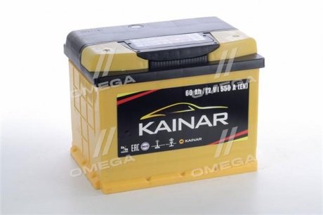 Акумулятор 60Ah-12v Standart+ (242х175х190),L,EN550 !КАТ. -20% KAINAR 060 261 1 120 ЖЧ (фото 1)