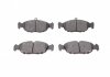 Колодки гальмівні (передние) Daewoo Lanos 97- (140.2x56/141.5x47) KAVO KBP-1005 (фото 6)