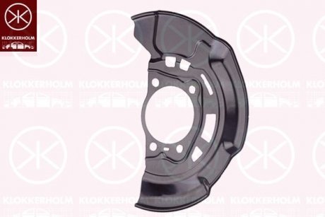 Захист гальмівного диска KLOKKERHOLM 8179377