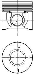 Поршень Ford Transit 2.4TDE 00-06 (89.91mm/STD) KOLBENSCHMIDT 40172600 (фото 1)