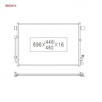 Автозапчасть KOYORAD CD020414 (фото 1)
