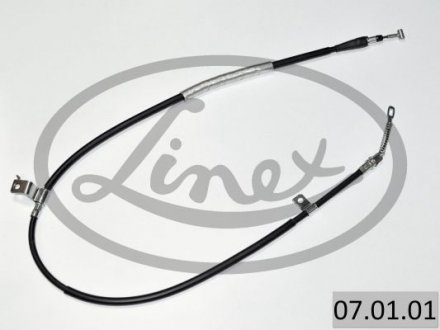 Трос ручника (задній) (R) Opel Antara/Chevrolet Captiva 06- (1452/1274mm) LINEX 07.01.01 (фото 1)