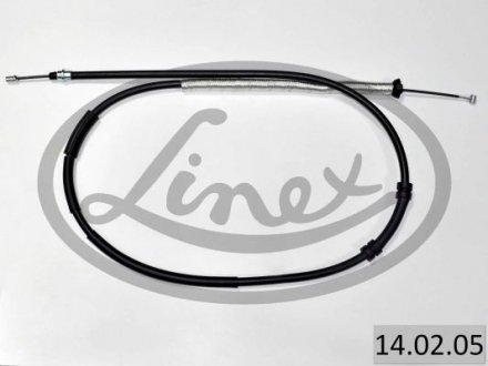 Трос ручника (задній) (L) Fiat Bravo/Stilo 01-14 (1786mm) LINEX 14.02.05 (фото 1)