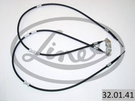 Трос ручника (задній) Opel Vectra B 1.6-2.6i V6 95- (1455/1226+1455/1226) LINEX 32.01.41 (фото 1)