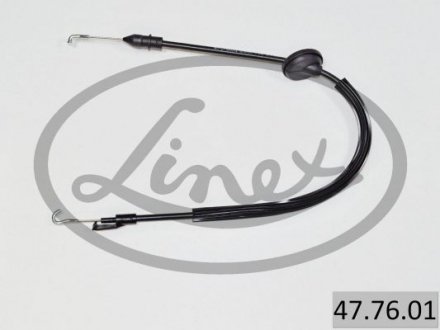 Трос дверей (передніх) VW Golf V 03-08 (L) (523/430mm) LINEX 47.76.01 (фото 1)