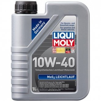 Олива моторна MoS2 Leichtlauf 10W-40 (Канистра 1л) LIQUI MOLY 1930