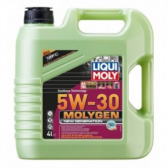 Масло моторн. Molygen New Generation 5W-30 DPF (Канистра 4л) LIQUI MOLY 21225 (фото 1)