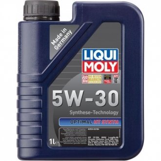 Масло моторн. OPTIMAL SYNTH 5W-30 (Канистра 1л) LIQUI MOLY 39000 (фото 1)