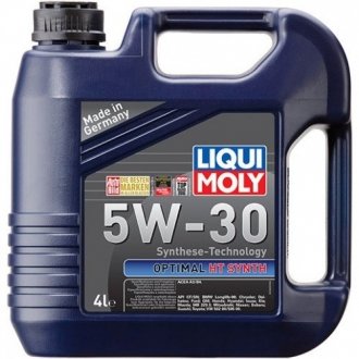 Масло моторн. OPTIMAL SYNTH 5W-30 (Канистра 4л) LIQUI MOLY 39001 (фото 1)