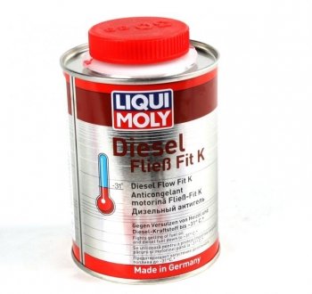 Дизельный антигель (концентрат на 250л) Diesel fliess-fit K, 0.25л LIQUI MOLY 3900 (фото 1)