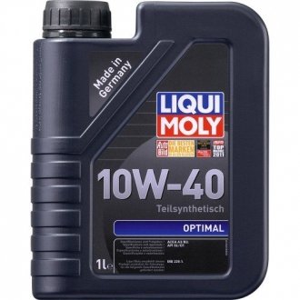 Масло моторн. Optimal 10W-40 (Канистра 1л) LIQUI MOLY 3929 (фото 1)