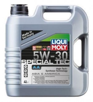 Олива моторна Special Tec AA 5W-30 4л LIQUI MOLY 7616 (фото 1)