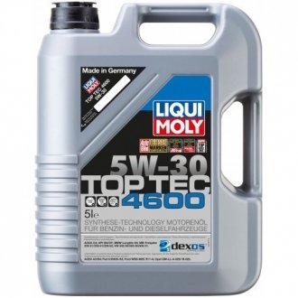 Олива моторна TOP TEC 4600 5W-30 (Канистра 5л) LIQUI MOLY 8033