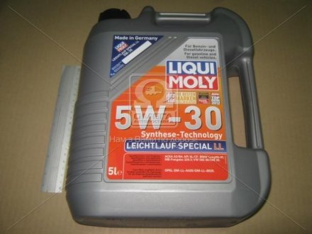 Масло моторн. SPECIAL TEC LL 5W-30 (Канистра 5л) LIQUI MOLY 8055