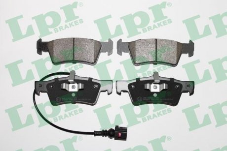 Тормозные колодки дисковые LPR 05P1284