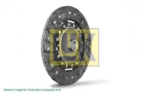 Диск зчеплення Toyota Land Cruiser 2.4 TD -96 (d=225mm) LuK 323 0329 10 (фото 1)