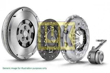 Демпфер + комплект сцепление Land Rover Freelander I (L314) 2.0 Td4 4x4, 00-06, (M 47, 204D3) LuK 600 0302 00 (фото 1)