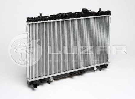 Радіатор охлаждения (алюм) (660*375*18) Elantra 1.6/1.8/2.0 (01-) АКПП LUZAR LRc HUEl002D2 (фото 1)