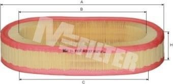 Фільтр повітряний MB W123 (вир-во) M-FILTER A337 (фото 1)