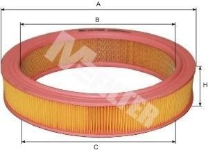 Фильтр воздушный FORD Sierra (пр-во) M-FILTER A387 (фото 1)