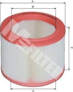 Фільтр повітряний PEUGEOT (вир-во) M-FILTER A388 (фото 1)