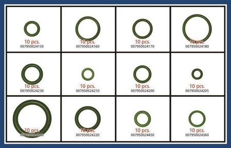 Набір ущільнювачів O-ring (стандартний) (120 шт.) MAGNETI MARELLI 007950024080 (фото 1)