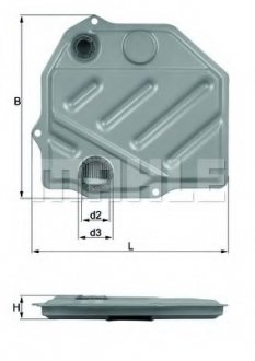 Масляний фiльтр MAHLE / KNECHT HX46 (фото 1)