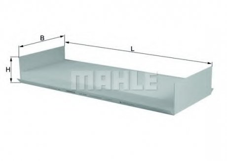Фільтр салону MAN TGA/TGL/TGM/TGS 00- MAHLE / KNECHT LA 154 (фото 1)
