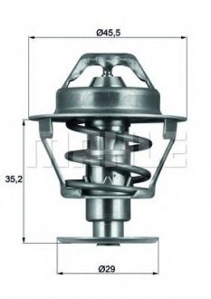 Термостат MAHLE / KNECHT TX 81 89 D (фото 1)