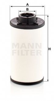 Фильтр масляный АКПП VAG 02- с прокладкой (пр-во) MANN H6003z (фото 1)