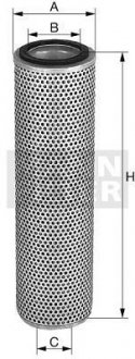 Фильтр гидравлический Hitachi MANN HD15174/1x (фото 1)