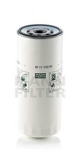 Фільтр масляний Renault Magnum/Premium/Midlum/Major 90- MANN W 11102/36 (фото 1)