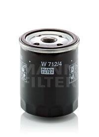 Фильтр масляный MANN W 712/4 (фото 1)