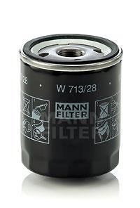 Фильтр масляный двигателя (пр-во) MANN W713/28 (фото 1)