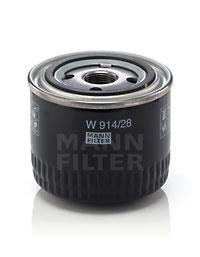 Фільтр масляний двигуна (вир-во) MANN W914/28 (фото 1)