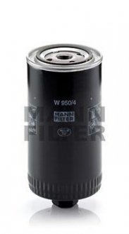 Фильтр масляный двигателя VW T4 (пр-во) MANN W950/4 (фото 1)