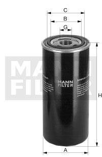 Фильтр масляный Sonstige MANN WD1374/5 (фото 1)