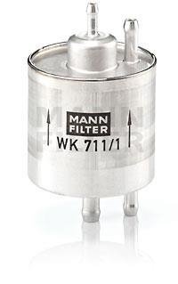 Фільтр паливний (вир-во) MANN WK711/1 (фото 1)