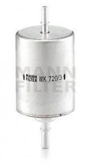 Фільтр паливний (вир-во) MANN WK720/3 (фото 1)