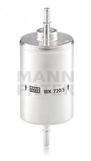 Фільтр паливний Audi A4 1.8T 00-09 MANN WK 720/5 (фото 1)