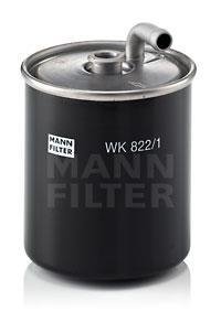 Фільтр паливний (вир-во) MANN WK822/1 (фото 1)