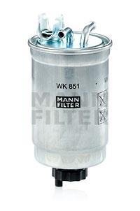 Фильтр топливный (пр-во) MANN WK851 (фото 1)
