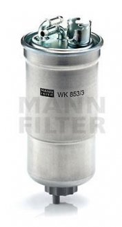 Фільтр паливний (вир-во) MANN WK853/3X (фото 1)