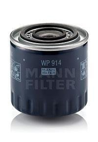 Фільтр масляний двигуна RENAULT MASTER I 2.5 D (вир-во) MANN WP914 (фото 1)