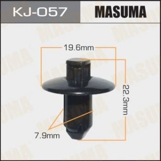 Клипса (кратно 10) MASUMA KJ057 (фото 1)