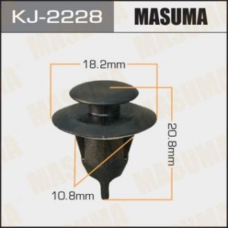 Клипса (кратно 10) MASUMA KJ2228